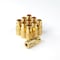 Primefit 6-Ball Industrial Brass Coupler 1/4"x3/8" M NPT, 10PCS IC1438MB6-B10-P - alternate 1